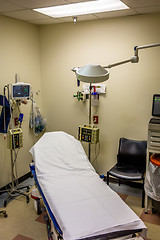 Image showing exam room at doctor office in hospital