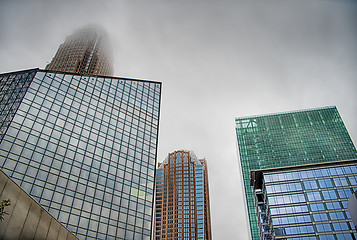 Image showing charlotte north carolina views around  downtown