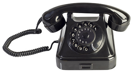 Image showing Rotary Phone Cutout