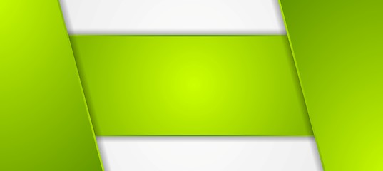 Image showing Green tech corporate banner design