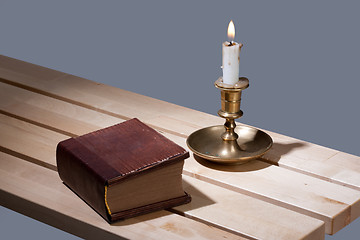 Image showing Book And Candle