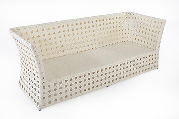 Image showing Wicker Sofa