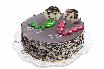 Image showing Isolated Cake