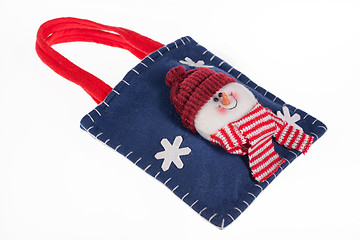 Image showing Bag With Snowman