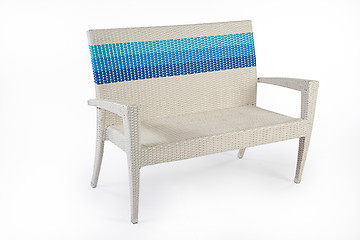 Image showing Wicker Sofa