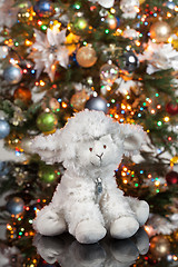 Image showing Toy And New Year\'s Tree