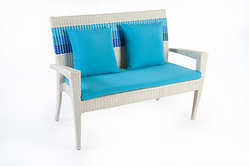 Image showing Wicker Sofa