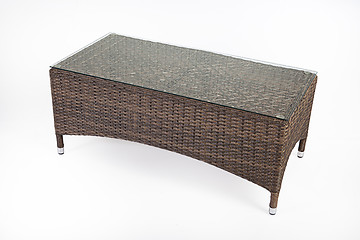 Image showing Wicker Table