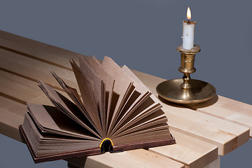 Image showing Book And Candle