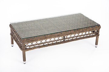 Image showing Wicker Table