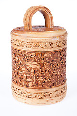 Image showing Birch Container