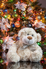 Image showing Toy And New Year\'s Tree