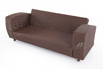 Image showing Wicker Sofa