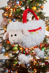 Image showing Toy And New Year\'s Tree