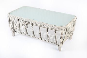 Image showing Wicker Table