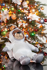 Image showing Toy And New Year\'s Tree