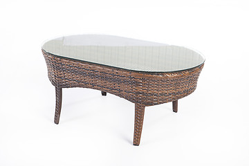 Image showing Wicker Table