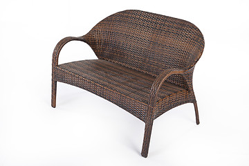 Image showing Wicker Sofa