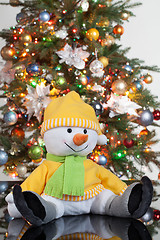 Image showing Toy And New Year\'s Tree