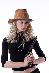 Image showing Cowgirl