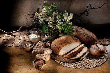 Image showing Bread And Camomiles