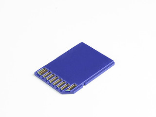 Image showing secure digital card