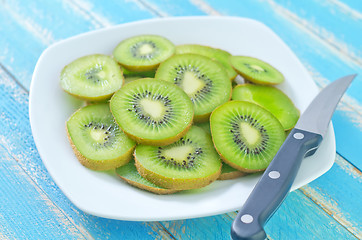 Image showing fresh kiwi