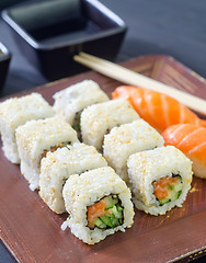 Image showing sushi