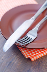 Image showing fork and knife