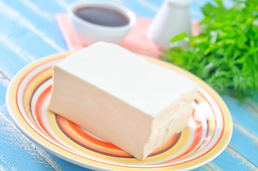 Image showing tofu cheese