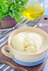 Image showing mashed potato