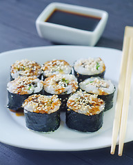 Image showing sushi