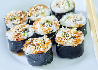 Image showing sushi