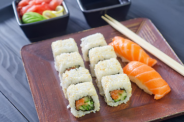 Image showing sushi