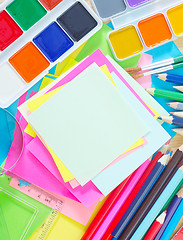 Image showing school supplies