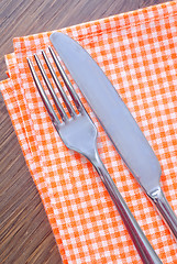 Image showing fork and knife