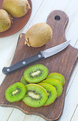 Image showing fresh kiwi