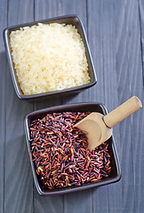 Image showing raw rice