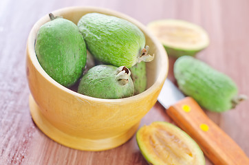 Image showing feijoa