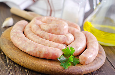 Image showing sausages