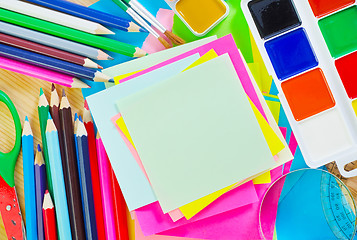 Image showing school supplies