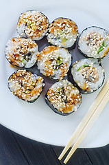 Image showing sushi