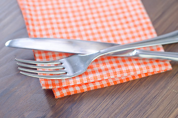 Image showing fork and knife