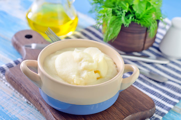 Image showing mashed potato