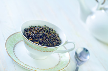 Image showing green tea in cup