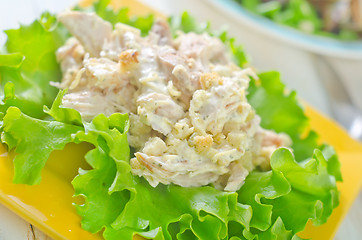 Image showing fresh salad on plate