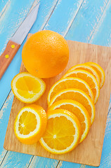 Image showing fresh oranges