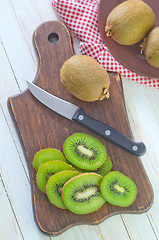 Image showing fresh kiwi