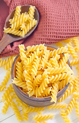 Image showing raw pasta