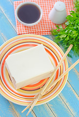 Image showing tofu cheese